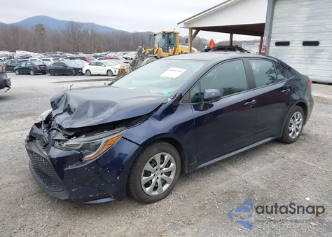 2021 Toyota Corolla Le z USA, uszkodzony, nr VIN 5YFEPMAE7MP240127